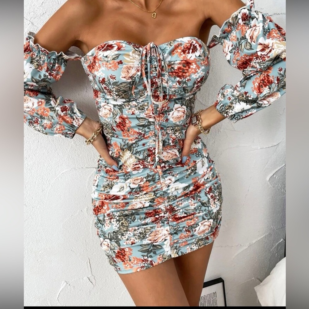 Off the shoulder dress
